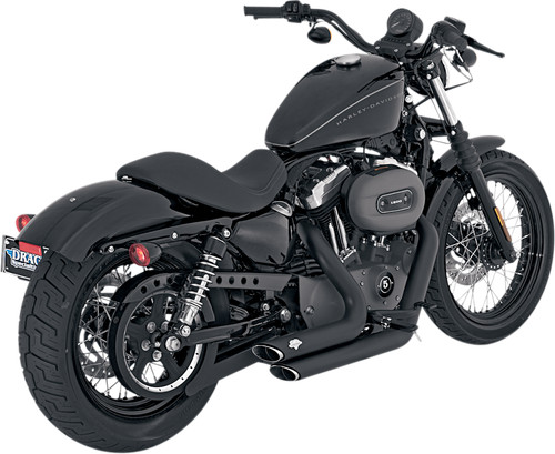 Vance hines black - black, shortshots
